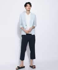 MKDGE06090 MK MICHEL KLEIN HOMME(MKミッシェルクランオム) メランジジャージージャケット グリーン