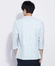 MKDGE06090 MK MICHEL KLEIN HOMME(MKミッシェルクランオム) メランジジャージージャケット グリーン