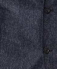 MKDGJ56130 MK MICHEL KLEIN HOMME(MKミッシェルクランオム) 【洗えるワーキングジャケット】テクノメランジストレッチ ネイビー