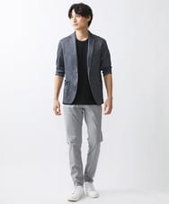 MKDGV31160 MK MICHEL KLEIN HOMME(MKミッシェルクランオム) 【WEB限定】ビンテージフォギージャケット ダークグレー