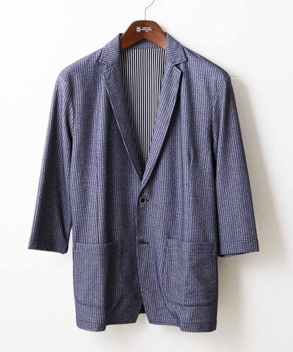 MKDGV52130 MK MICHEL KLEIN HOMME 【ON/OFF対応】サッカージャージ ジャーディガン