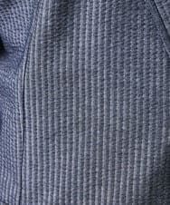 MKDGV52130 MK MICHEL KLEIN HOMME(MKミッシェルクランオム) 【ON/OFF対応】サッカージャージ ジャーディガン ブルー