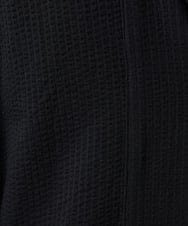 MKDGV52130 MK MICHEL KLEIN HOMME(MKミッシェルクランオム) 【ON/OFF対応】サッカージャージ ジャーディガン ブラック