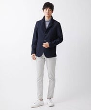 MKDGV60230 MK MICHEL KLEIN HOMME(MKミッシェルクランオム) コンバーチブルジャケット / Refiax ネイビー(57)