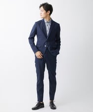 MKDGV62230 MK MICHEL KLEIN HOMME(MKミッシェルクランオム) 【日本製生地使用/セットアップ対応】テーラードジャケット /ポリラミークールマックス ネイビー(57)