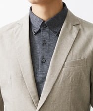 MKDGV65230 MK MICHEL KLEIN HOMME(MKミッシェルクランオム) COOLDOTS ROYAL PRINT【セットアップ対応】 ベージュ