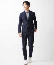 MKDGV66230 MK MICHEL KLEIN HOMME(MKミッシェルクランオム) トリコメッシュクールマックス/ジャケット【セットアップ対応】 ネイビー