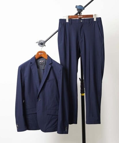 MKDGV66230 MK MICHEL KLEIN HOMME トリコメッシュクールマックス/ジャケット【セットアップ対応】
