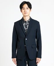 MKDGV72210 MK MICHEL KLEIN HOMME(MKミッシェルクランオム) 【全4サイズ展開/セットアップ対応】テーラードジャケット / Reflax  ネイビー(57)