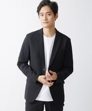 MKDGV72210 MK MICHEL KLEIN HOMME(MKミッシェルクランオム) 【全4サイズ展開/セットアップ対応】テーラードジャケット / Reflax  ブラック(94)