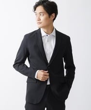 MKDGV72210 MK MICHEL KLEIN HOMME(MKミッシェルクランオム) 【全4サイズ展開/セットアップ対応】テーラードジャケット / Reflax  ブラック(94)