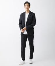 MKDGV72210 MK MICHEL KLEIN HOMME(MKミッシェルクランオム) 【全4サイズ展開/セットアップ対応】テーラードジャケット / Reflax  ブラック(94)