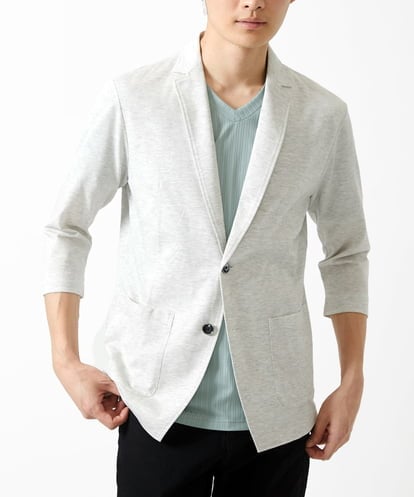 MKDHA62130 MK MICHEL KLEIN HOMME ジャーディガン / マイクロカノコストレッチ