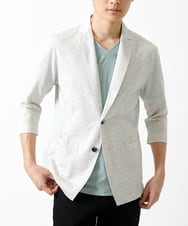 MKDHA62130 MK MICHEL KLEIN HOMME(MKミッシェルクランオム) ジャーディガン / マイクロカノコストレッチ アイボリー