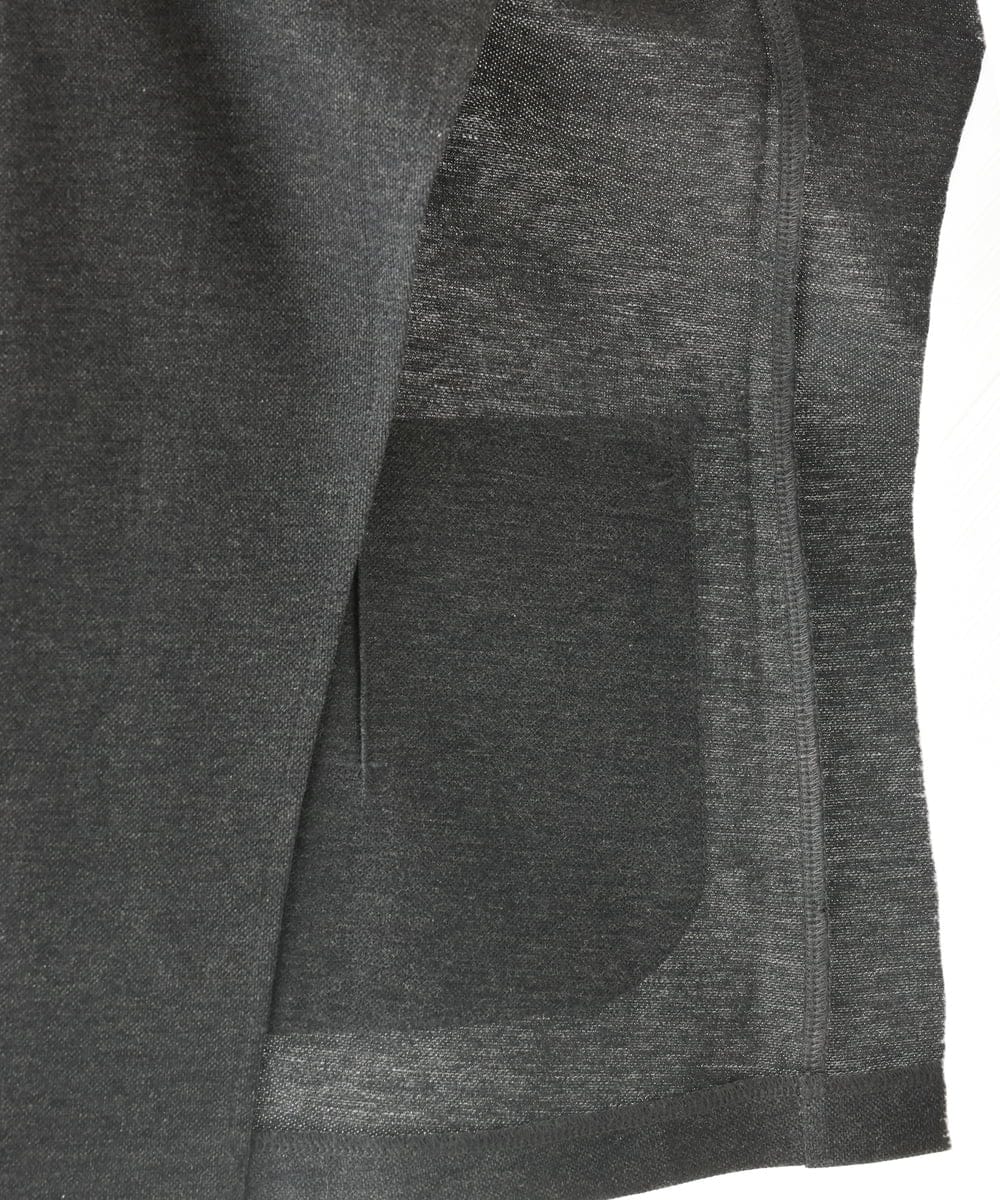 MKDHA62130 MK MICHEL KLEIN HOMME(MKミッシェルクランオム) ジャーディガン / マイクロカノコストレッチ ダークグレー