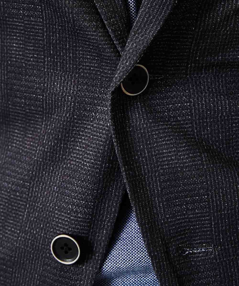 MKDHJ70150 MK MICHEL KLEIN HOMME(MKミッシェルクランオム) 【洗えるワーキングジャケット】テックイージーメッシュ ダークグレー
