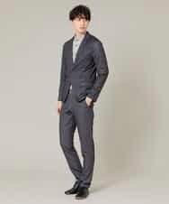 MKDHJ70150 MK MICHEL KLEIN HOMME(MKミッシェルクランオム) 【洗えるワーキングジャケット】テックイージーメッシュ ダークグレー