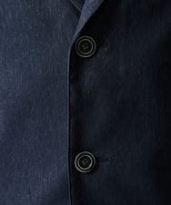 MKDJA70230 MK MICHEL KLEIN HOMME(MKミッシェルクランオム) ハケメシャンブレー コンバーチブルジャケット ネイビー