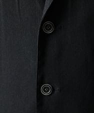 MKDJA70230 MK MICHEL KLEIN HOMME(MKミッシェルクランオム) ハケメシャンブレー コンバーチブルジャケット ブラック