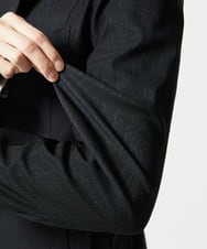 MKDJA70230 MK MICHEL KLEIN HOMME(MKミッシェルクランオム) ハケメシャンブレー コンバーチブルジャケット ブラック