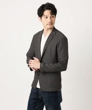 MKDJC03090 MK MICHEL KLEIN HOMME(MKミッシェルクランオム) クラフトヨウリュウジャケット ダークグレー