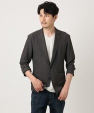 MKDJC03090 MK MICHEL KLEIN HOMME(MKミッシェルクランオム) クラフトヨウリュウジャケット ダークグレー
