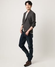 MKDJC03090 MK MICHEL KLEIN HOMME(MKミッシェルクランオム) クラフトヨウリュウジャケット ダークグレー