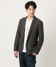 MKDJC03090 MK MICHEL KLEIN HOMME(MKミッシェルクランオム) クラフトヨウリュウジャケット ダークグレー
