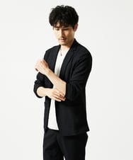 MKDJC03090 MK MICHEL KLEIN HOMME(MKミッシェルクランオム) クラフトヨウリュウジャケット ブラック