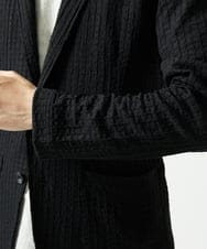 MKDJC03090 MK MICHEL KLEIN HOMME(MKミッシェルクランオム) クラフトヨウリュウジャケット ブラック