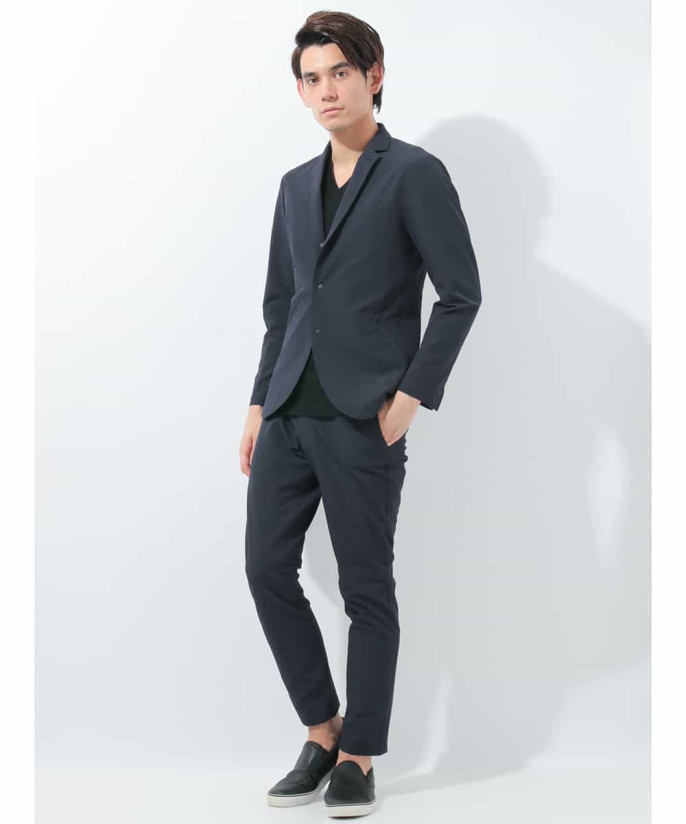 MKDJC20190 MK MICHEL KLEIN HOMME(MKミッシェルクランオム) 【GEAR TEC】ハイマテリアルジャケット ネイビー