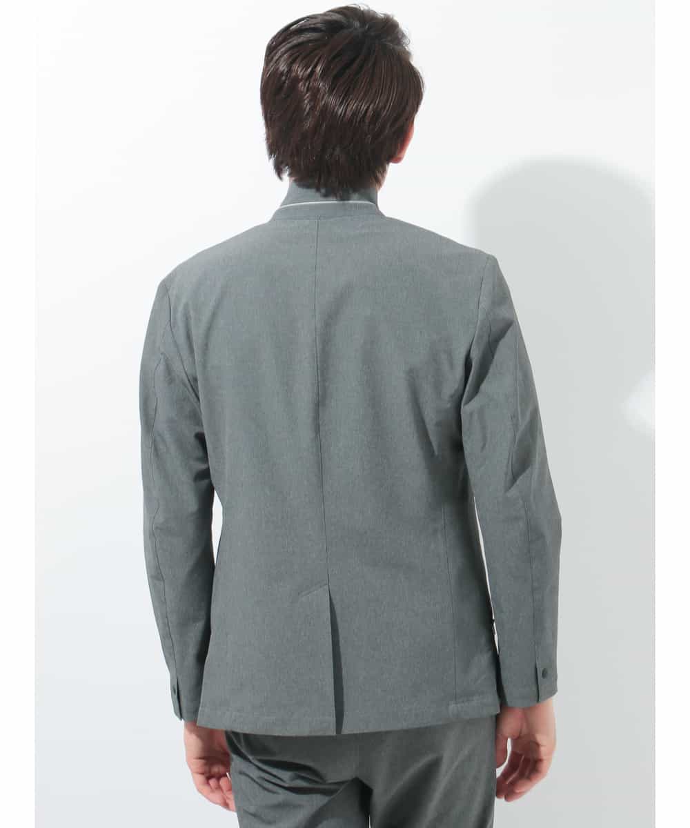MKDJC20190 MK MICHEL KLEIN HOMME(MKミッシェルクランオム) 【GEAR TEC】ハイマテリアルジャケット ダークグレー