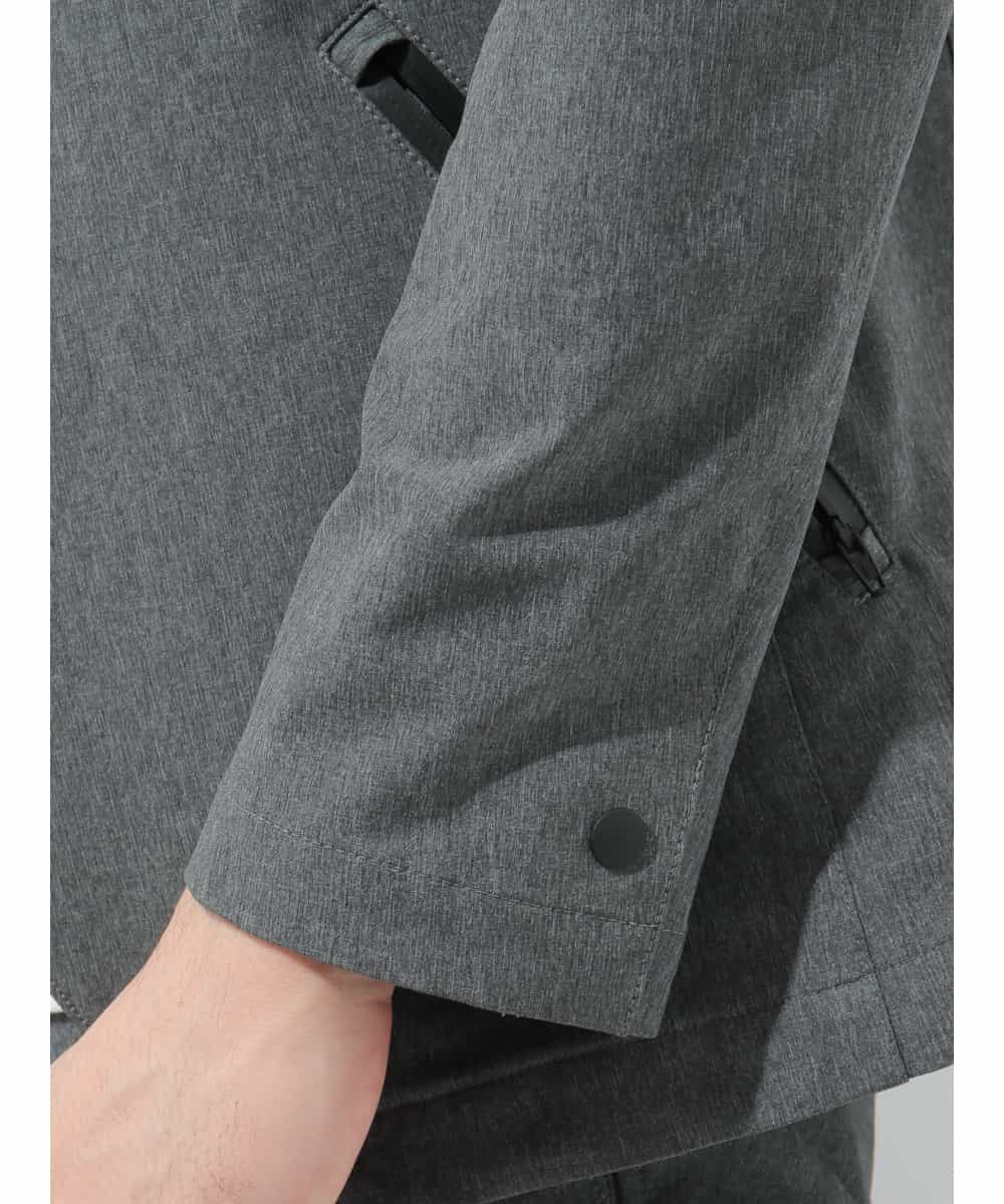 MKDJC20190 MK MICHEL KLEIN HOMME(MKミッシェルクランオム) 【GEAR TEC】ハイマテリアルジャケット ダークグレー