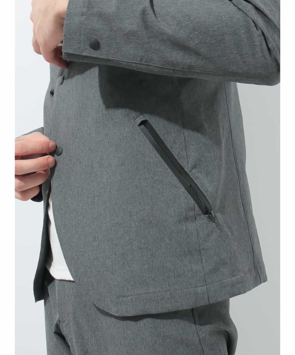 MKDJC20190 MK MICHEL KLEIN HOMME(MKミッシェルクランオム) 【GEAR TEC】ハイマテリアルジャケット ダークグレー