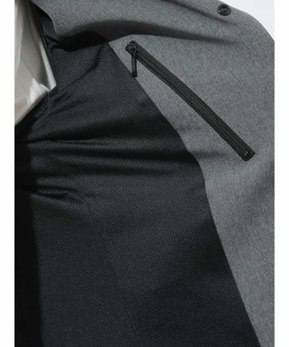 MKDJC20190 MK MICHEL KLEIN HOMME(MKミッシェルクランオム) 【GEAR TEC】ハイマテリアルジャケット ダークグレー