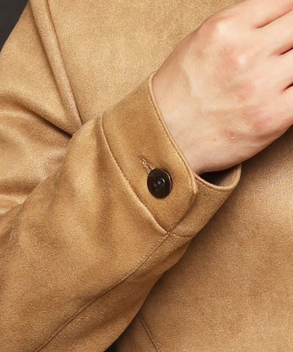 MKDJI54170 MK MICHEL KLEIN HOMME(MKミッシェルクランオム) コンバーチブルジャケット / ポンチスエード ベージュ