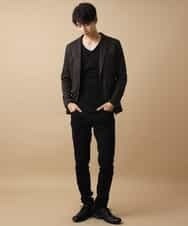 MKDJJ51150 MK MICHEL KLEIN HOMME(MKミッシェルクランオム) セットアップ対応 ジャケット／TEC EASY LIGHT ラッセル ブラウン