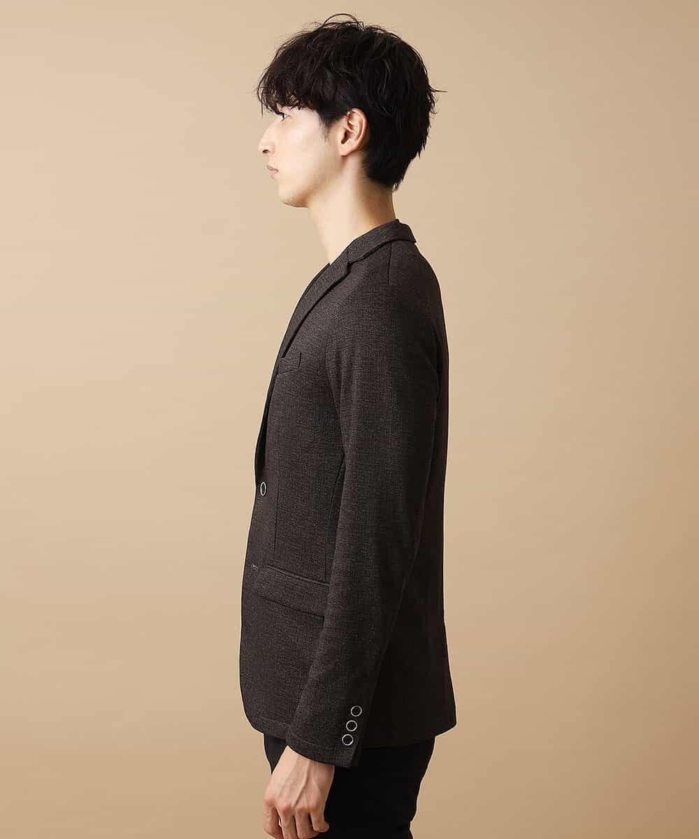 MKDJJ51150 MK MICHEL KLEIN HOMME(MKミッシェルクランオム) セットアップ対応 ジャケット／TEC EASY LIGHT ラッセル ブラウン