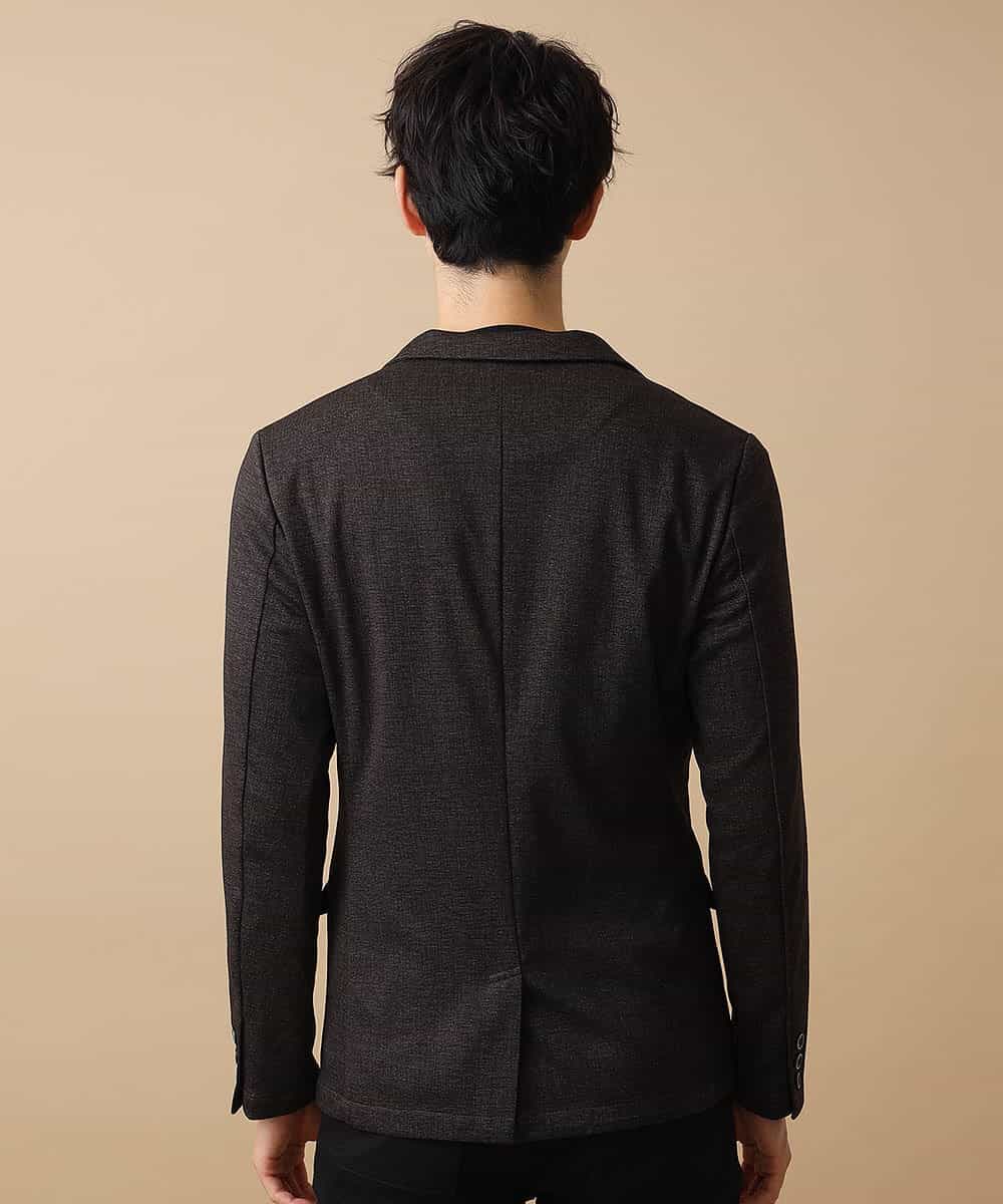 MKDJJ51150 MK MICHEL KLEIN HOMME(MKミッシェルクランオム) セットアップ対応 ジャケット／TEC EASY LIGHT ラッセル ブラウン