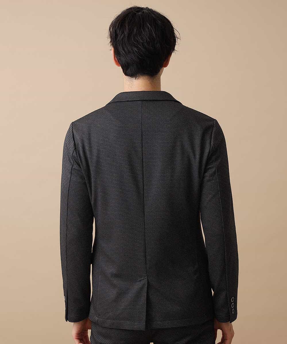 MKDJJ52150 MK MICHEL KLEIN HOMME(MKミッシェルクランオム) セットアップ対応 ジャケット／TEC EASY LIGHT チェック ブラウン