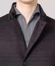 MKDJJ72180 MK MICHEL KLEIN HOMME(MKミッシェルクランオム) ジャケット／フロートインレーシルケット ネイビー