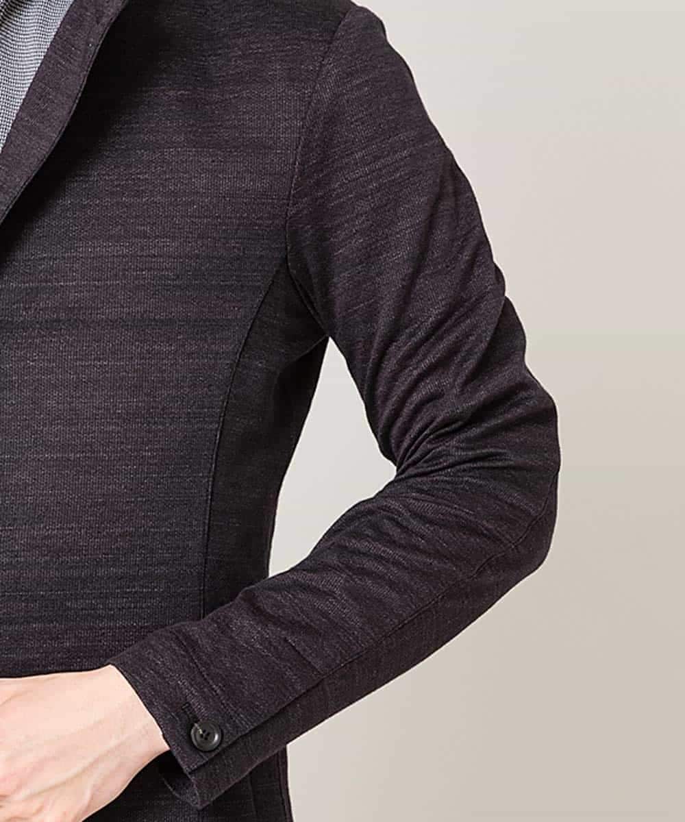 MKDJJ72180 MK MICHEL KLEIN HOMME(MKミッシェルクランオム) ジャケット／フロートインレーシルケット ネイビー