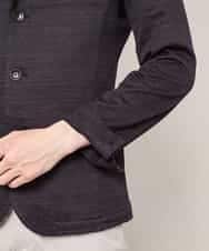 MKDJJ72180 MK MICHEL KLEIN HOMME(MKミッシェルクランオム) ジャケット／フロートインレーシルケット ネイビー