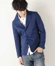 MKDKA90230 MK MICHEL KLEIN HOMME(MKミッシェルクランオム) ジャケット／ハッスイスパン ブルー