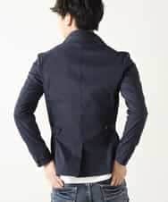 MKDKA90230 MK MICHEL KLEIN HOMME(MKミッシェルクランオム) ジャケット／ハッスイスパン ネイビー