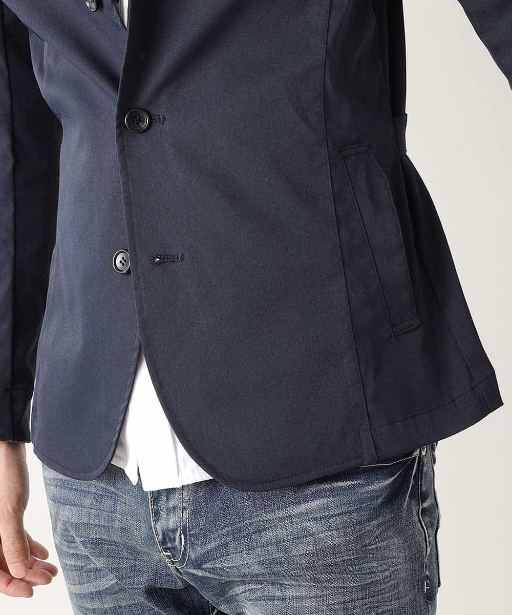MKDKA90230 MK MICHEL KLEIN HOMME(MKミッシェルクランオム) ジャケット／ハッスイスパン ネイビー