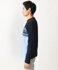 MKFAC37089 MK MICHEL KLEIN HOMME(MKミッシェルクランオム) MKHフェアアイルジャガードニット ネイビー