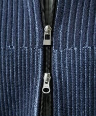 MKFAD51140 MK MICHEL KLEIN HOMME(MKミッシェルクランオム) ドライバーズニット スタンドカーディガン ブルー