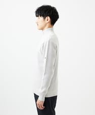 MKFAD51140 MK MICHEL KLEIN HOMME(MKミッシェルクランオム) 【洗濯機で洗える/毛玉になりにくい】ドライバーズニットカーディガン ライトグレー