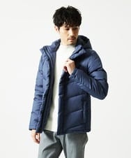 MKFAD61099 MK MICHEL KLEIN HOMME(MKミッシェルクランオム) モックネックニット / ランダムタックストライプ ホワイト
